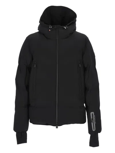 Moncler Hooded Jacket In Black