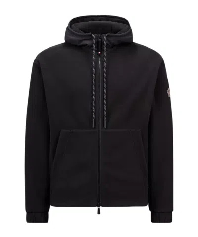 Moncler Polyester Sweaters In Black