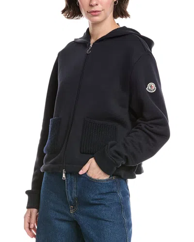 Moncler Hooded Jacket In Black