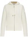 Moncler Wool And Cashmere Jacket In White