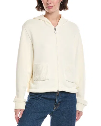 Moncler Hooded Jacket In White