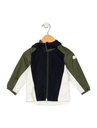 Pre-owned Moncler Babies' Hooded Jacket In White