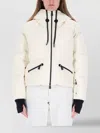 Moncler Hooded Jacket With Long Sleeves And Pockets In White