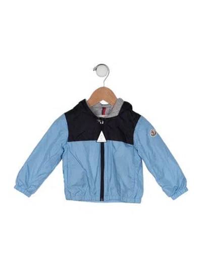 Pre-owned Moncler Babies' Hooded Jacket W/tags In Blue