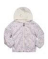 Moncler Hooded Logo-print Jacket In White