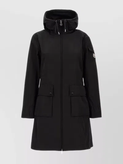 Moncler Laerte Casual Jackets And Parka In Black