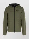 Moncler Grenoble Green Polyamide Blend Jacket In Green