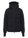 Moncler Grenoble Isorno Hooded Down Ski Jacket Clothing In Black