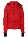 Moncler Ovenaud Toss Ski Jacket In Red