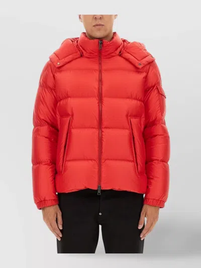MONCLER HOODED PADDED JACKET SIDE POCKETS