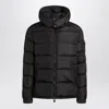 Moncler Men Montgenevre Virgin Wool Down Jacket In Black