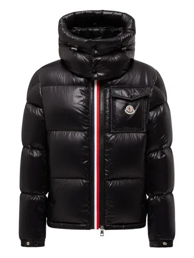 Moncler Men Montbeliard Hooded Short Down Jacket Black