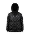 Moncler Lightweight Jacket With Hood And Padding In Black