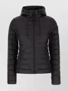 Moncler Hooded Quilted Down Jacket In Black
