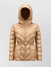 Moncler Hooded Quilted Down Jacket Adjustable