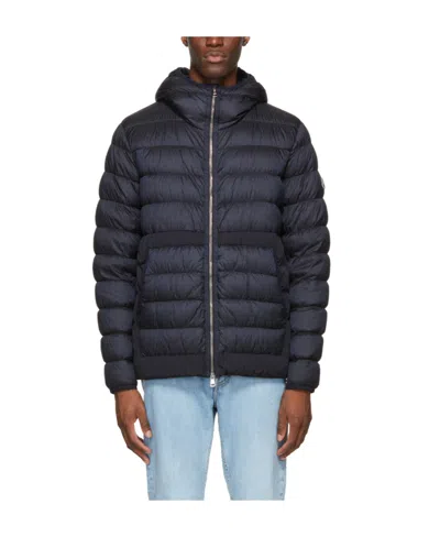 MONCLER HOODED QUILTED DOWN JACKET