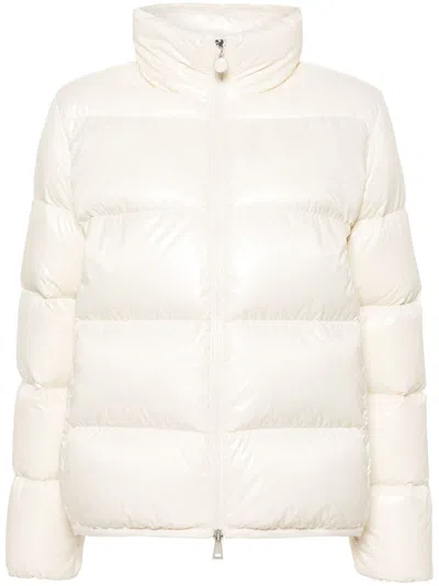 Moncler Gefütterte Abbadia Jacke In White