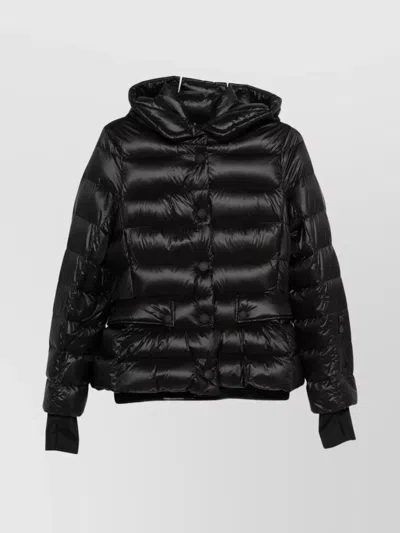MONCLER HOODED QUILTED LONG SLEEVE JACKET
