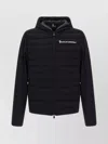 Moncler Hooded Quilted Nylon Down Outerwear In Black