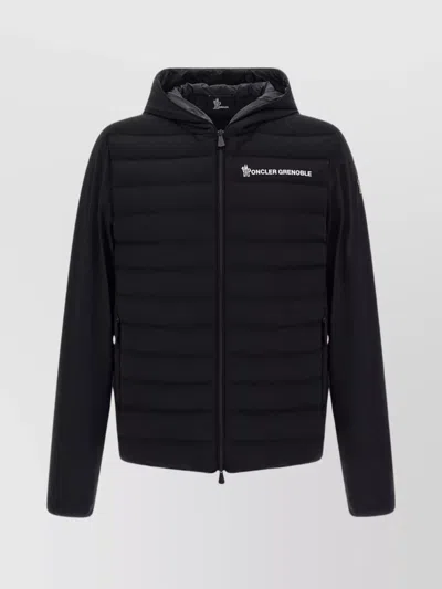 MONCLER HOODED QUILTED NYLON DOWN OUTERWEAR