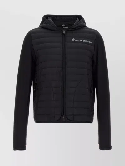 Moncler Hooded Quilted Sweater Long Sleeves