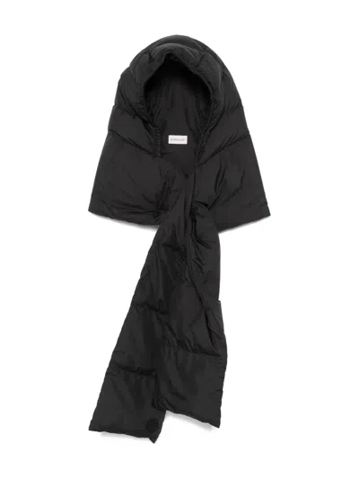 MONCLER HOODED SCARF