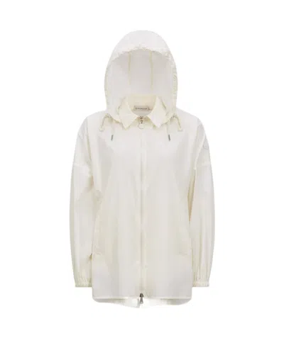 MONCLER MONCLER HOODED SHIRT JACKET