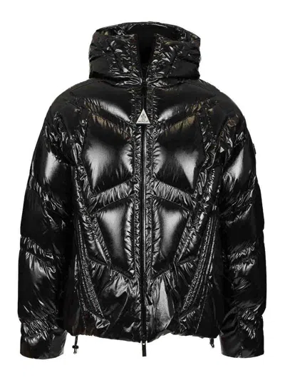 MONCLER HOODED SHORT DOWN JACKET