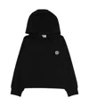 Moncler Hooded Sweater In Black