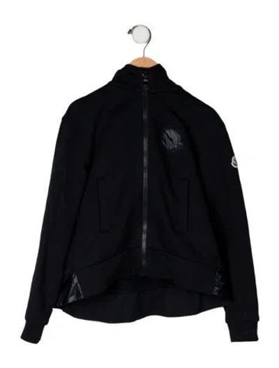 Pre-owned Moncler Babies' Hooded Sweatshirt In Blue