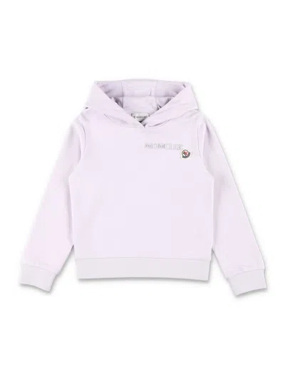 Moncler Hooded Sweatshirt For Kids In Blue