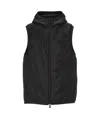 Moncler Moretan Zip-up Vest In Black