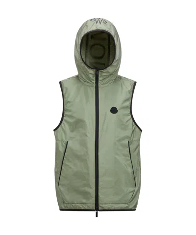 MONCLER MONCLER MORETAN ZIP-UP HOODED GILET