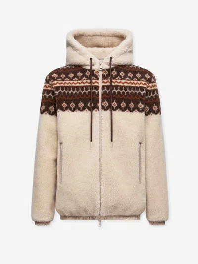 MONCLER MONCLER HOODED ZIP SWEATSHIRT