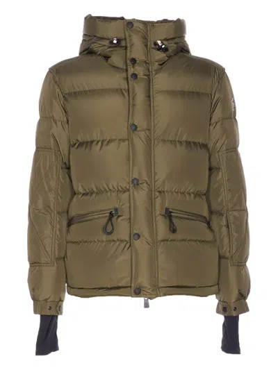 Moncler Hooded Zip-up Jacket In Multi
