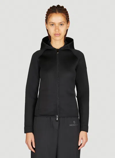 MONCLER HOODED ZIP-UP SWEATSHIRT