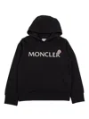 Moncler Hoodie Sweater In Black