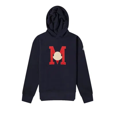 Pre-owned Moncler Hoodie Sweater 'black' | Men's Size Xl