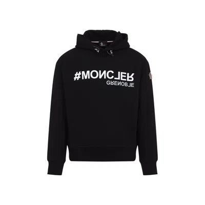 Moncler Hoodie Sweater For Men In Black
