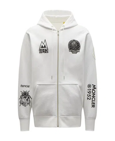 Moncler Hoodie In White