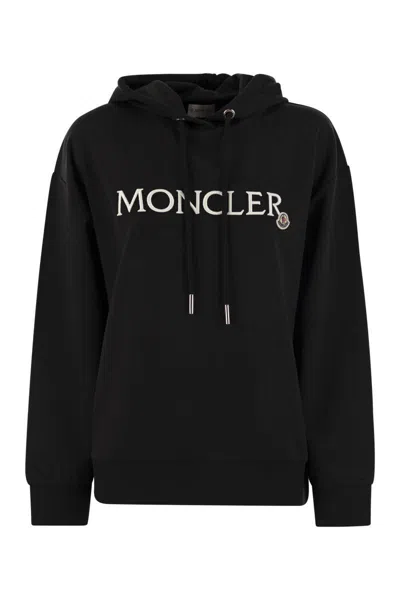 MONCLER MONCLER HOODIE WITH LOGO 