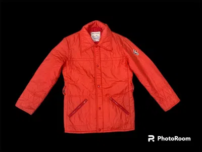 Pre-owned Moncler Hot 90's  Ski Puffer Jacket In Red