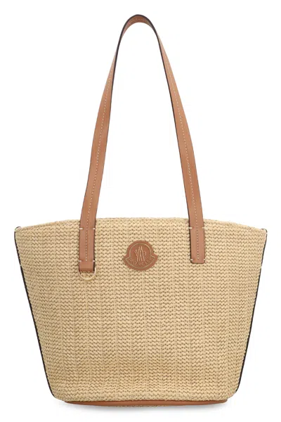 Moncler Hubba Raffia Tote Bag