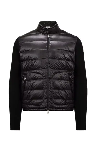 Moncler Hybrid Cardigan In Multi