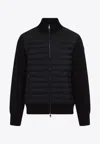 Moncler Tricot Cardigan In Black