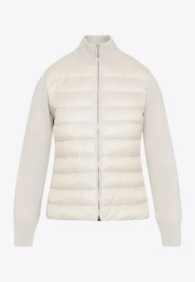MONCLER HYBRID DOWN JACKET