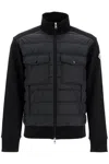 Moncler Long-sleeved Down Jacket In Black
