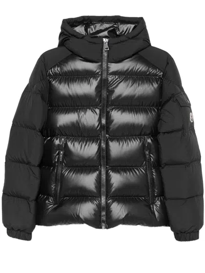 Moncler Kids' Hyoseris Down Jacket In Black