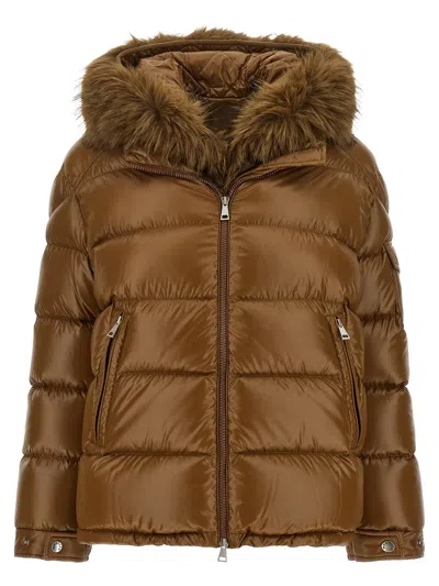 Moncler 'hypolais' Down Jacket In Brown