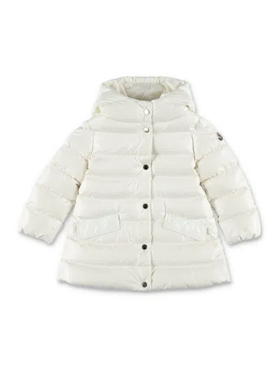 Moncler Babies' Ibida Long Jacket In White
